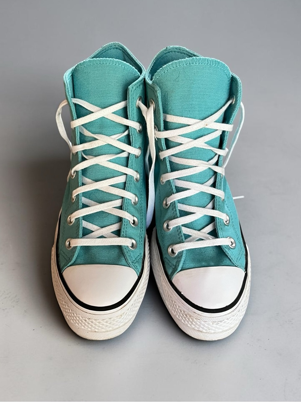 Converse Chuck Taylor All Star Lift Platform Stars Ocean Drip Size 8 - Picture 2 of 11